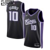 Dres Sacramento Kings Domantas Sabonis Nike 2023-24 Icon Edition Crno Swingman - Dječji